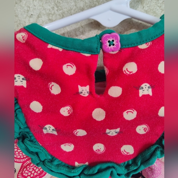 Matilda Jane MJ Under the Tree Christmas Dress Size 6-12 Months Item # 24953D - Picture 7 of 10